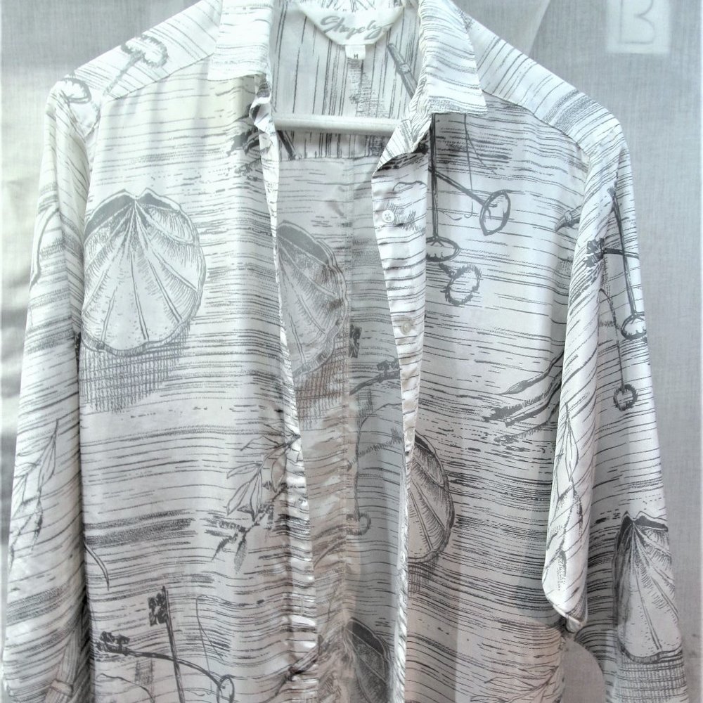 Vintage Shapley Seashell Blouse